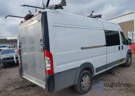 2017 Ram Promaster 3500 Cargo Van High Roof 159 Wb Ext z USA, uszkodzony, nr VIN 3C6URVJG7HE523817